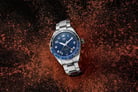 TAG Heuer Autavia WBE511A.BA0650 COSC GMT Automatic Chronometer Blue Dial Steel Strap-4