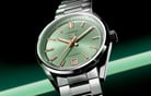 TAG Heuer Carrera WBN2312.BA0001 Automatic Green Dial Fine Brushed Steel Strap-5