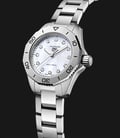 TAG Heuer Aquaracer WBP1416.BA0622 Professional 200 White MOP Dial Fine Brushed Steel Strap-1