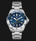 TAG Heuer Aquaracer WBP2010.BA0632 Professional 300 GMT Automatic Blue Dial Steel Strap-0