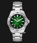 TAG Heuer Aquaracer WBP2115.BA0627 Professional 200 Green Dial Stainless Steel Strap-0