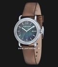 Thomas Earnshaw Investigator ES-0022-03 Mother Of Pearl Dial Brown Leather Strap-0