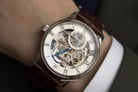 Thomas Earnshaw ES-8041-02 Westminster Automatic Skeleton Dial Brown Leather Strap-1