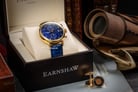 Thomas Earnshaw ES-8089-05 Grand Legacy Chronograph Blue Dial Blue Leather Strap-2