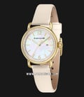 Thomas Earnshaw Investigator ES-8092-03 Mother Of Pearl Dial Beige Leather Strap-0