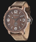 Timberland TBL.14399XSBN/12 Wood Brown Dial Brown Leather Strap-0