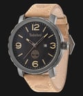 Timberland TBL.14399XSU/02 Black Dial Brown Leather Strap-0