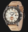 Timberland TBL.14491JSU/07 Beige Dial Brown Leather Strap-0