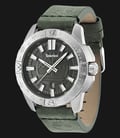 Timberland TBL.14532JS/61 Black Dial Green Leather Strap-0