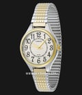 Timex C3C367 Carriage Ladies Biege Dial Dual Tone Stainless Steel Strap-0