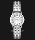 Timex C3C744 Carriage Ladies Silver Dial Stainless Steel Strap-0