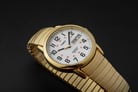 Timex Easy Reader T2N092 Indiglo White Dial Gold Stainless Steel Strap-2