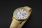 Timex Easy Reader T2N092 Indiglo White Dial Gold Stainless Steel Strap-4