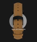 Timex Easy Reader Oversized T2N677 Indiglo Black Dial Brown Leather Strap-2