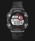 Timex Expedition Shock T49977 Indiglo Digital Dial Black Resin Strap-0