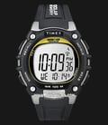 Timex Ironman Triathlon T5E231 Indiglo Digital Dial Black Resin Strap-0
