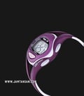 Timex T5K007 Ironman 50 Ladies Digital Dial Purple Resin Strap-1