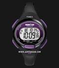 Timex Ironman Triathlon T5K523 Indiglo Digital Dial Black Resin Strap-0