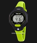 Timex T5K527 Ironman 10 Triathlon Ladies Digital Dial Green Resin Strap-0