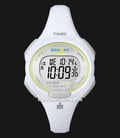 Timex Ironman T5K606 Essential 10 Mid-size Digital Dial White Resin Strap-0