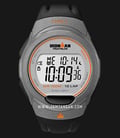 Timex T5K607 Ironman 30 Triathlon Men Digital Dial Black Resin Strap-0
