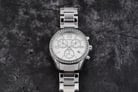 Timex Miami TW2P66800 Chronograph Ladies Silver Dial Stainless Steel Strap-5