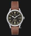 Timex TW2P84600 The Waterbury Black Dial Brown Leather Strap-0