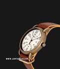 Timex TW2P85700 Weekender Mens Cream Dial Brown Leather Strap-1