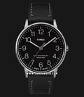 Timex The Waterbury TW2R25500 Mens Black Dial Black Leather Strap-0
