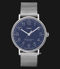 Timex The Waterbury TW2R25900 Blue Dial Stainless Steel Strap-0