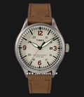Timex The Waterbury Traditional TW2R38600 Mens Beige Dial Brown Leather Strap-0