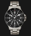 Timex TW2R46100 Allied Chronograph Black Dial Stainless Steel Strap-0