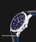 Timex Easy Reader TW2R62400 Blue Dial Black Leather Strap-1