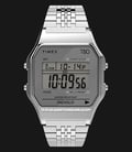 Timex T80 TW2R79300 Digital Dial Silver Stainless Steel Strap-0