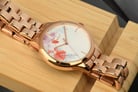 Timex Crystal Bloom TW2R87600 Ladies White and Flower Dial Rose Gold Stainless Steel Strap-4
