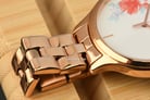 Timex Crystal Bloom TW2R87600 Ladies White and Flower Dial Rose Gold Stainless Steel Strap-7