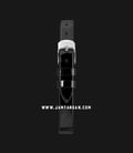 Timex Milano Oval TW2R94500 Ladies Black Dial Black Leather Strap-2