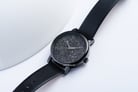 Timex Crystal Opulence TW2R95100 Ladies Black Crystal Dial Black Leather Strap-3