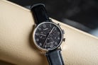 Timex Waterbury Classic TW2R96100 Chronograph Men Black Dial Black Leather Strap-4