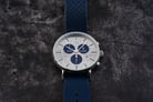 Timex Fairfield TW2R97700 Supernova Chronograph Men Silver Dial Blue Leather Strap-4