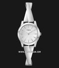 Timex Stretch Bangle TW2R98700 Silver Dial Stainless Steel Strap-0