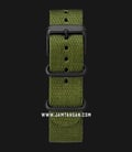  Timex TW2T21400 Chronograph Men Black Dial Green Nylon Strap-2