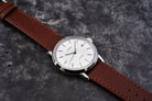 Timex Marlin TW2T22700 Automatic Men Silver Dial Brown Leather Strap-6