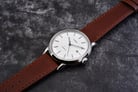 Timex Marlin TW2T22700 Automatic Men Silver Dial Brown Leather Strap-7