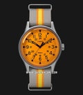 Timex MK1 California TW2T25500 Indiglo Men Orange Dial Multi Tone Nylon Strap-0