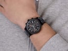 Timex TW2T33100 INDIGLO Allied LT Chronograph Black Dial Black Rubber Strap-3