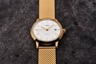 Timex Marlin TW2T34600 Automatic Men Silver Dial Gold Mesh Stainless Steel Strap-5