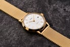 Timex Marlin TW2T34600 Automatic Men Silver Dial Gold Mesh Stainless Steel Strap-6