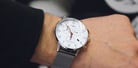 Timex The Waterbury TW2T36700 INDIGLO Chronograph White Dial Stainless Steel Strap-3