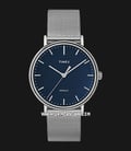 Timex TW2T37000 INDIGLO Fairfield Blue Dial Stainless Steel Strap-0